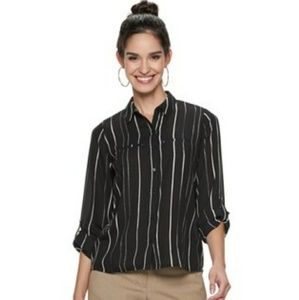 NWT - Kohl's Apt. 9 Blouse - Perfect for Spring!